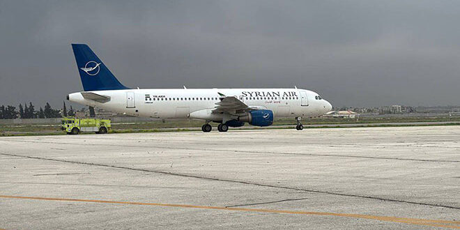 طائرة تابعة للخطوط الجوية السورية (سانا)‏