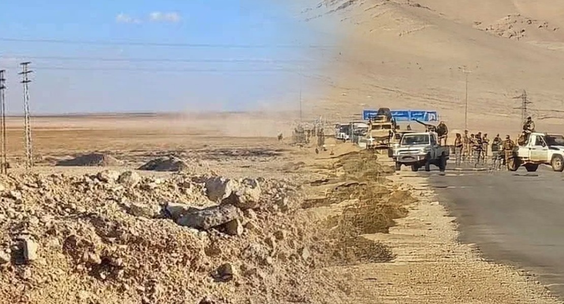 عناصر أمنية في موقع الهجوم في تدمر (مواقع)‏