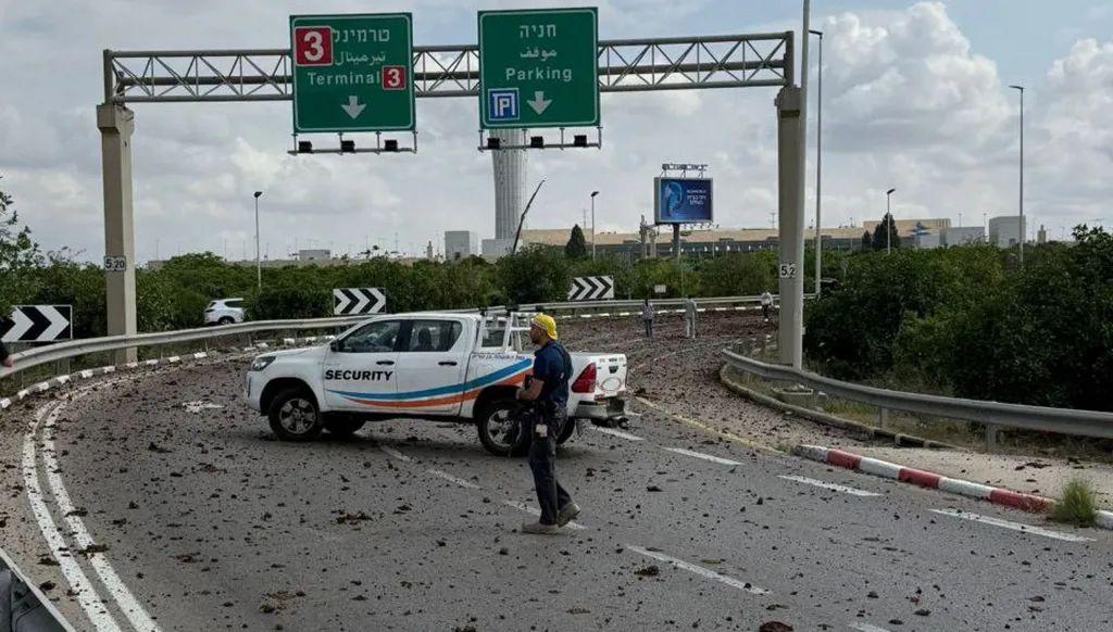  أضرار إثر سقوط صاروخ من اليمن (إعلام عبري)‏