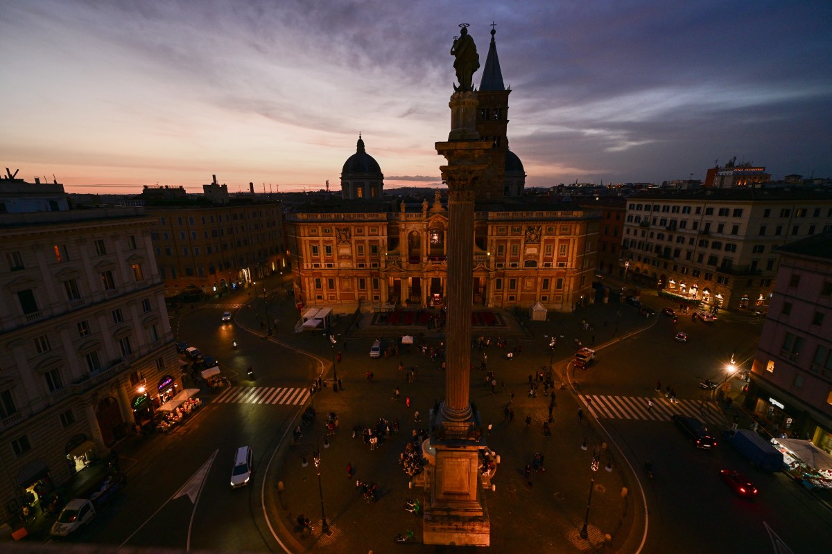 باحة الفاتيكان (أ ف ب)