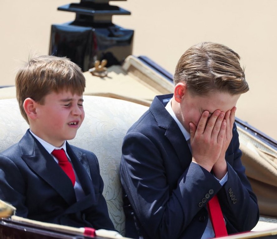 الأمير لويس في احتفالات Trooping the Colour (انستغرام)