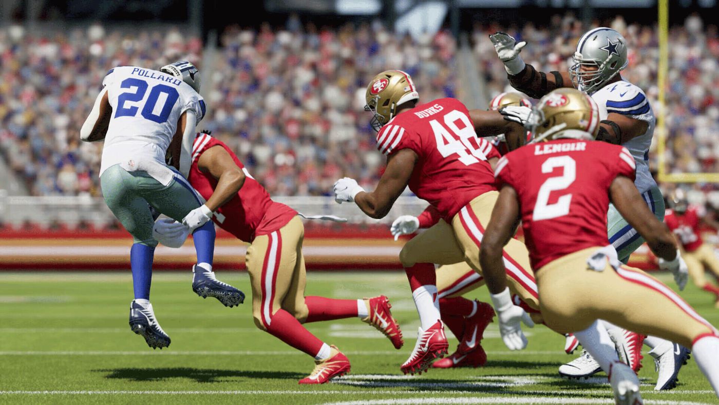 من إحدى مباريات NFL.