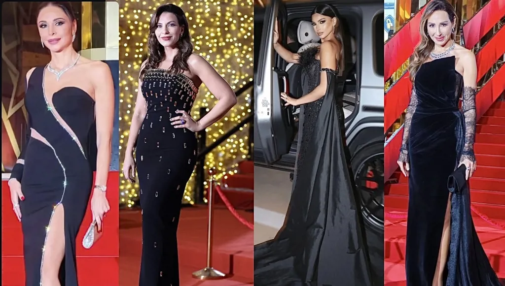 ملكات اللون الأسود في حفل "موركس دور" (صور وفيديو)