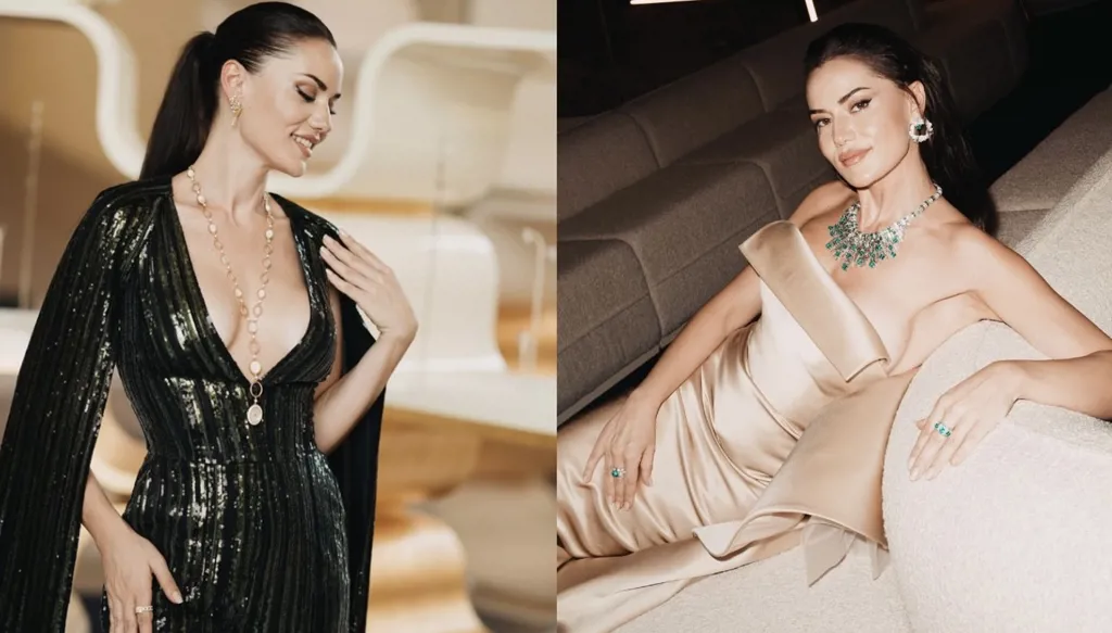 فهريّة أفجان بين إبداع جورج حبيقة وإيلي صعب في حفل مجوهرات بياجيه في أبو ظبي (صور وفيديو)