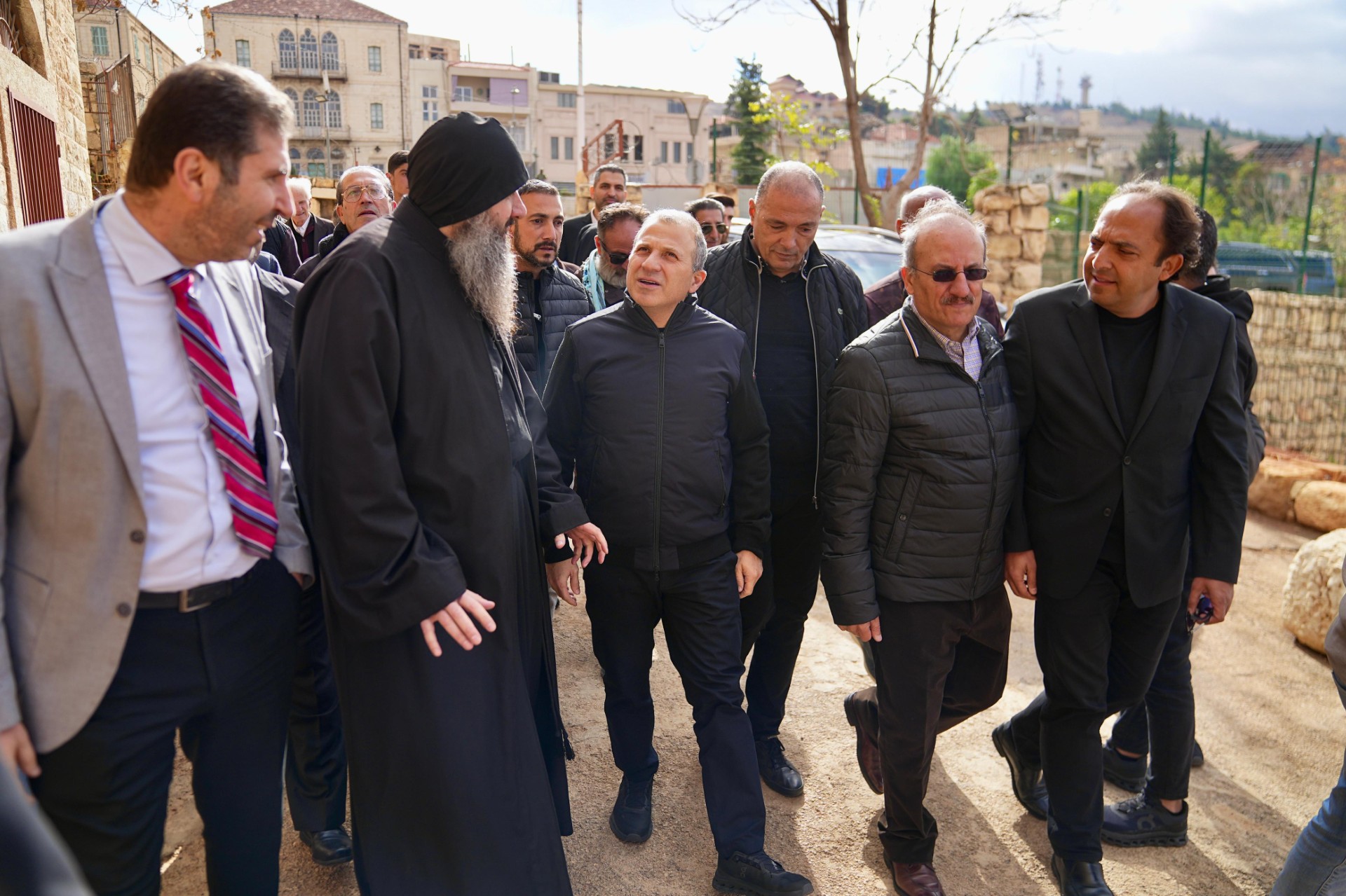 جبران باسيل في بعلبك (مرفقة بالبيان).