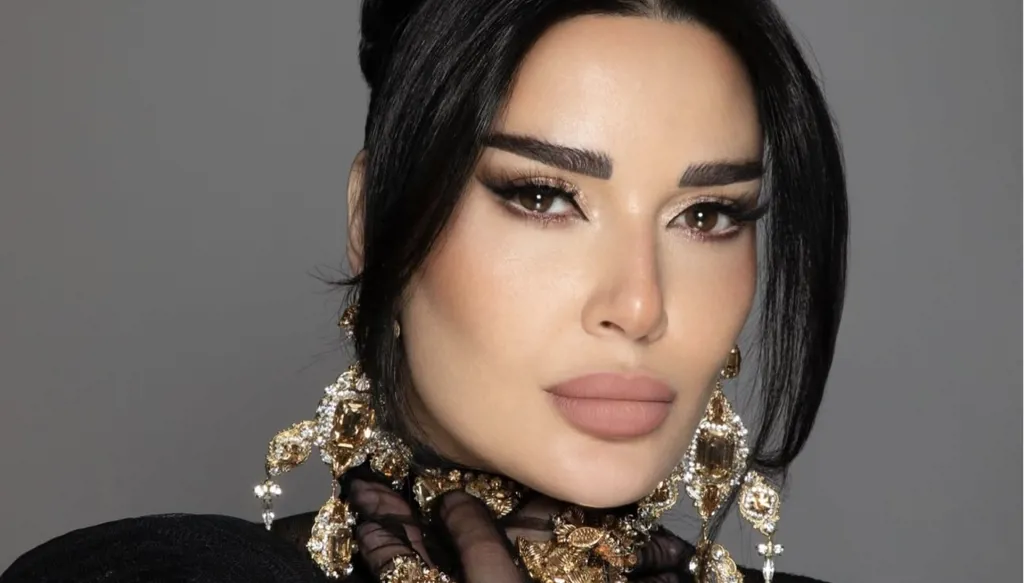 سيرين عبد النور بتصميم مبهر في عيد الفطر من خالد ومروان  (صور وفيديو)