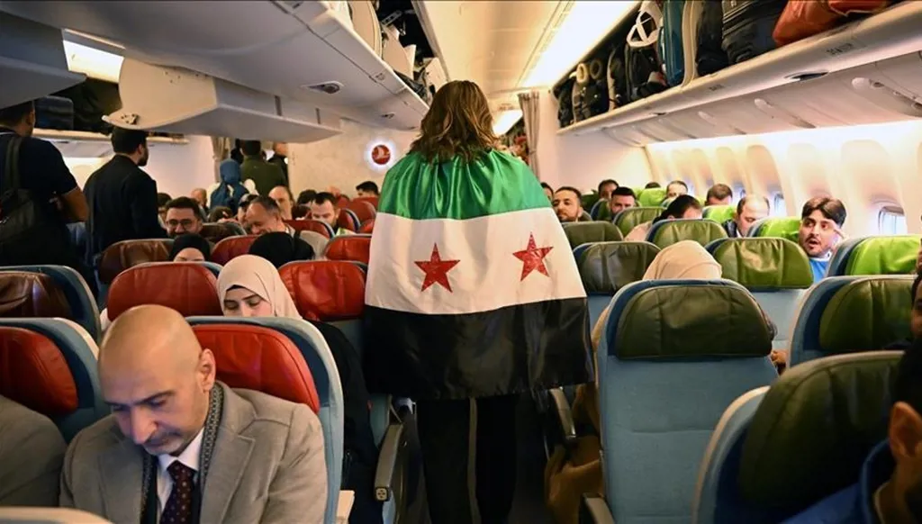 بعد توقف 13 عاماً... انطلاق أول رحلة جوية من تركيا إلى سوريا (فيديو)
