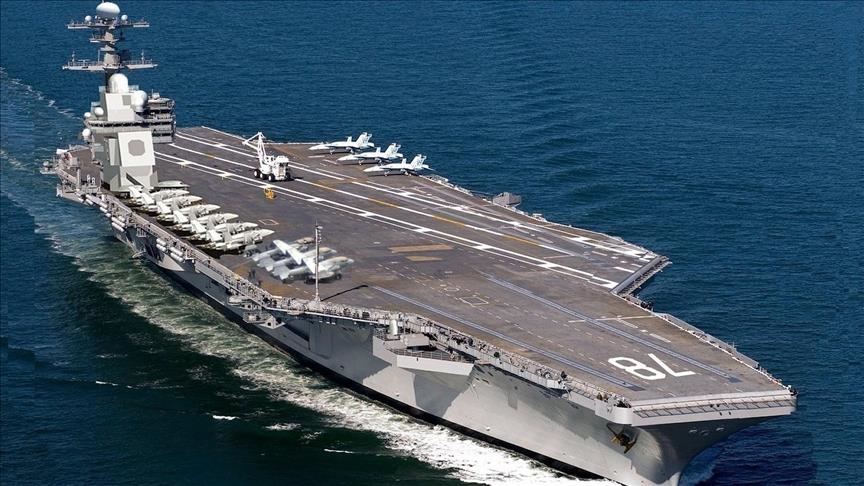 حاملة الطائرات الأميركية