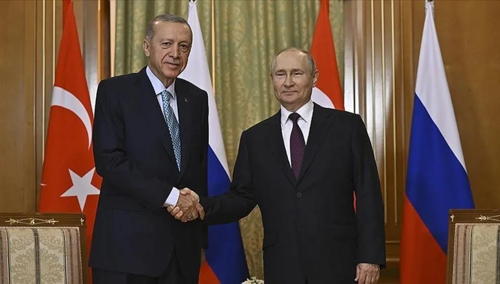 أردوغان وبوتين يبحثان تطورات سوريا وأوكرانيا