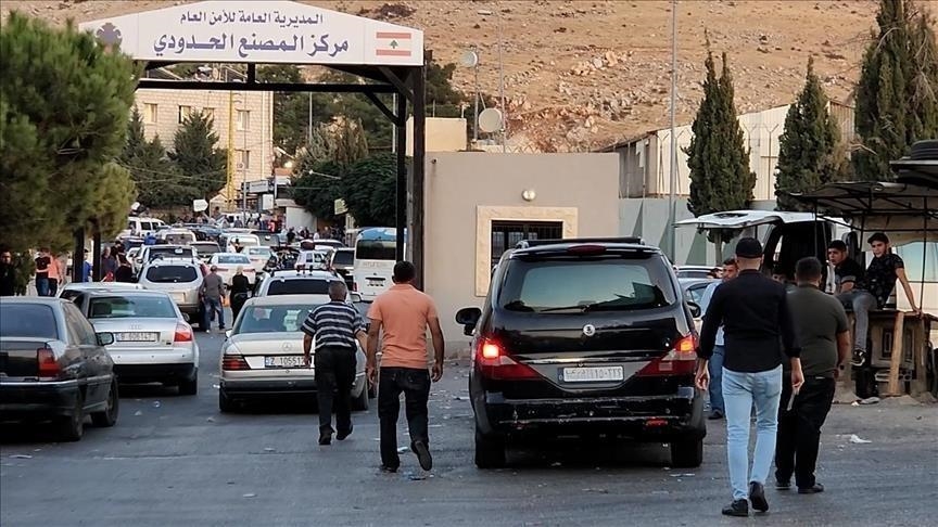 نقطة المصنع على الحدود بين لبنان وسوريا