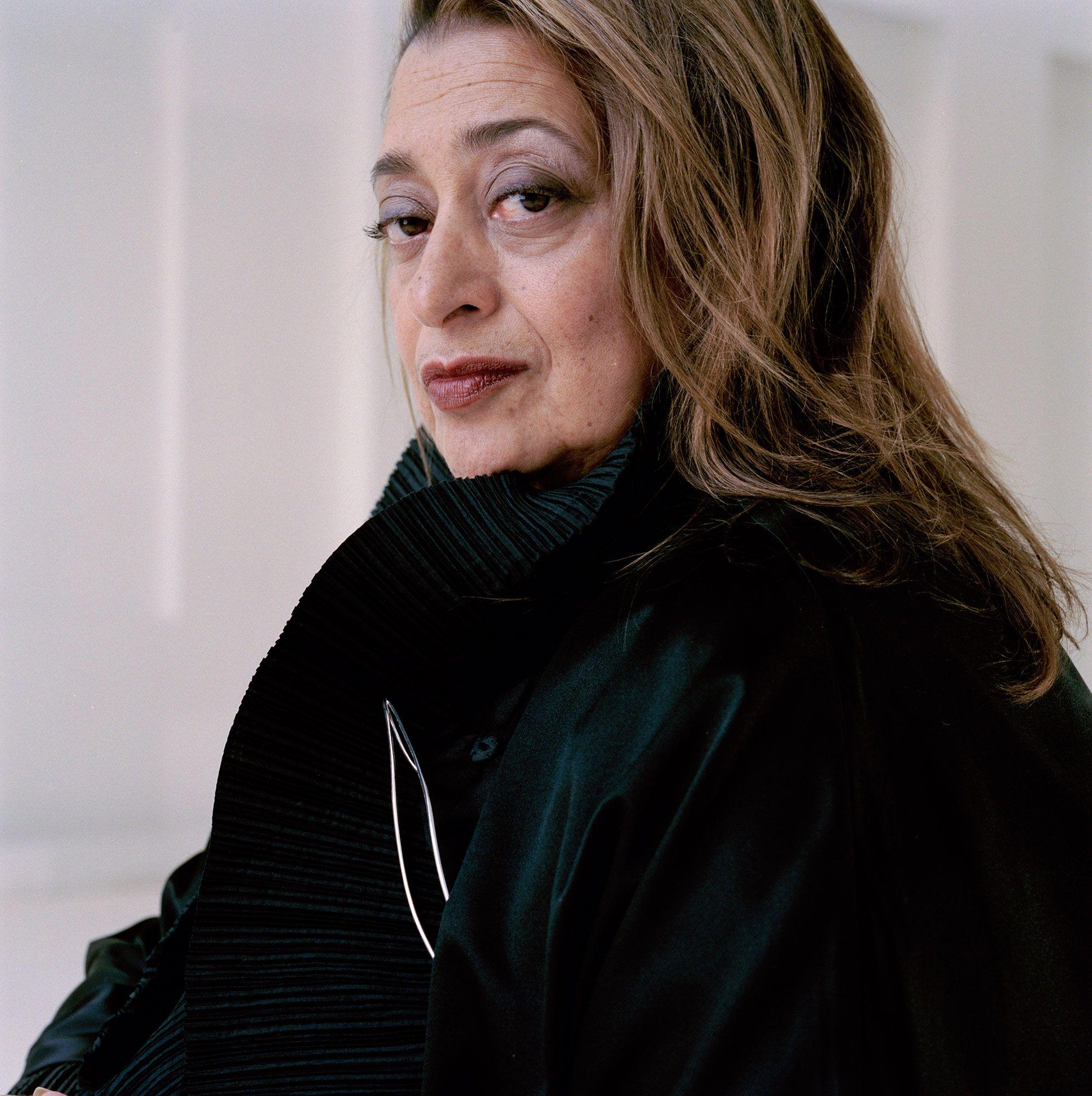 صورة أرشيفية للمعمارية زها حديد. (Peter Marlow / The New Yorker)
