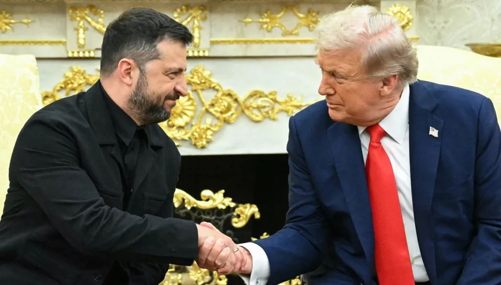 من بوابة أوكرانيا... ترامب: أريد دخول الجنة!