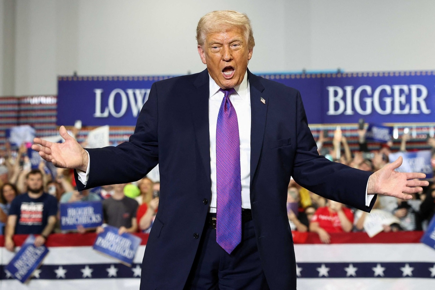 دونالد ترامب يعلن أن الحرب مع إيران بلغت نهاياتها. (رويترز)