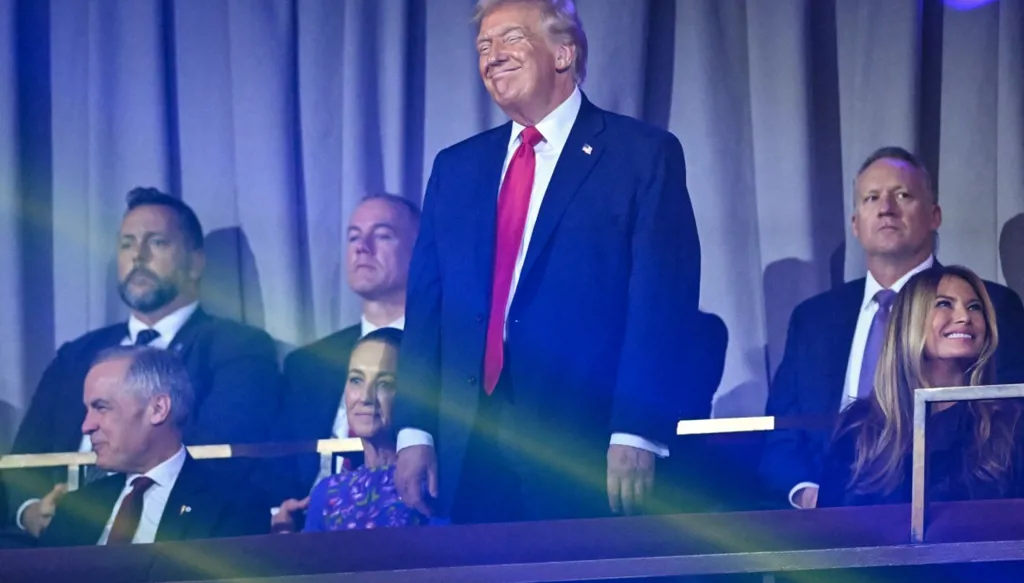 ‏"الهجرة والتجارة"... ترامب يعقد لقاء ثلاثياً مع رئيس وزراء كندا ‏ورئيسة المكسيك ‏