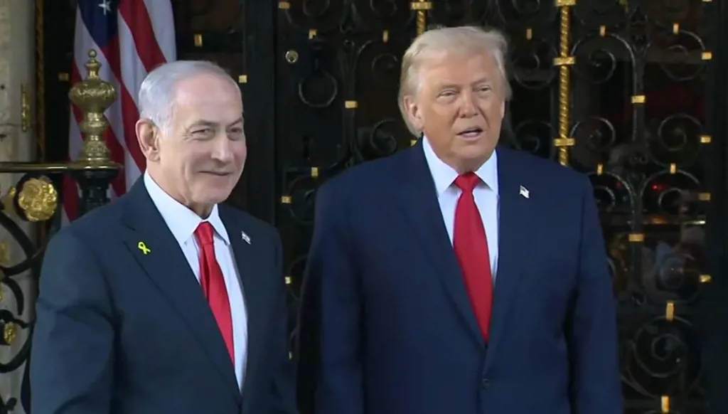 ترامب ونتنياهو. (إكس)