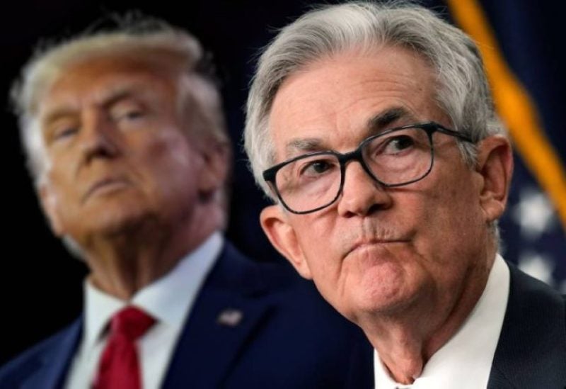 دونالد ترامب وجيروم باول (وكالات)‏