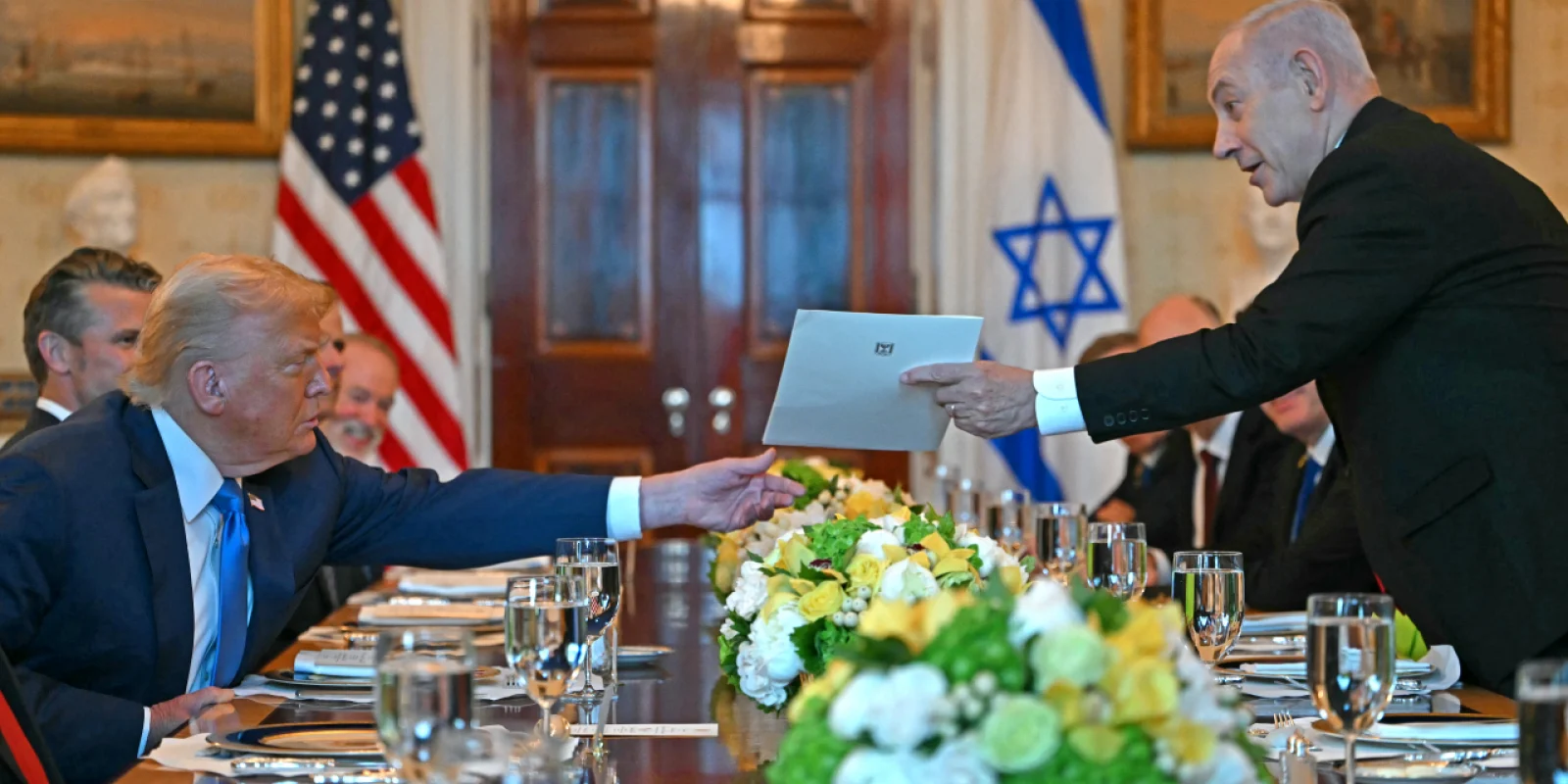 ترامب ونتنياهو.