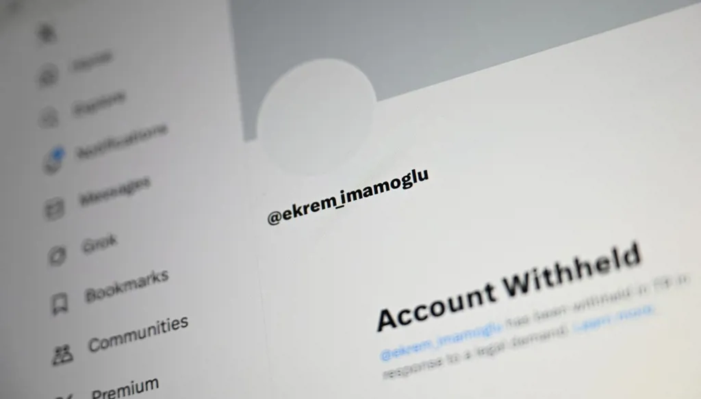 حظر حساب رئيس بلدية اسطنبول على "إكس"