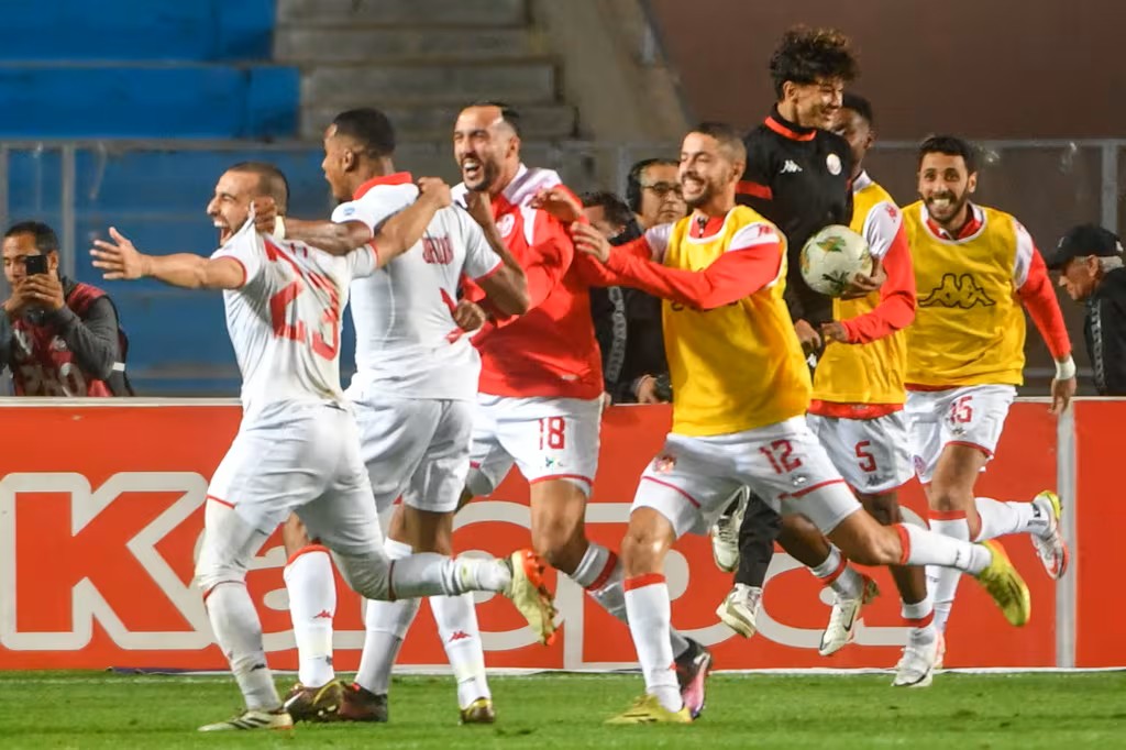 لاعبو تونس.
