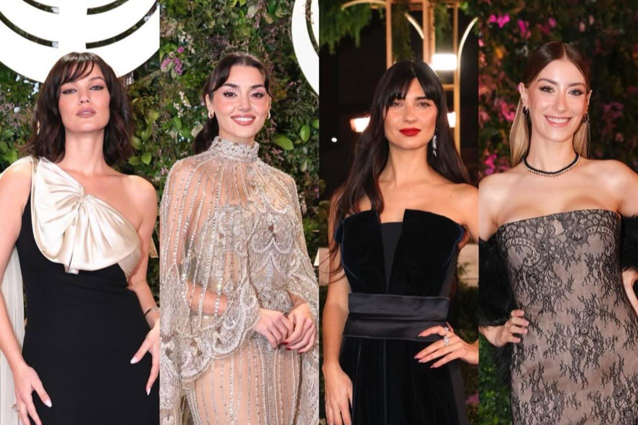 نجمات تركيا على السجادة الخزامية في حفل توزيع جوائز Joy Awards 2026 بالرياض (انستغرام)