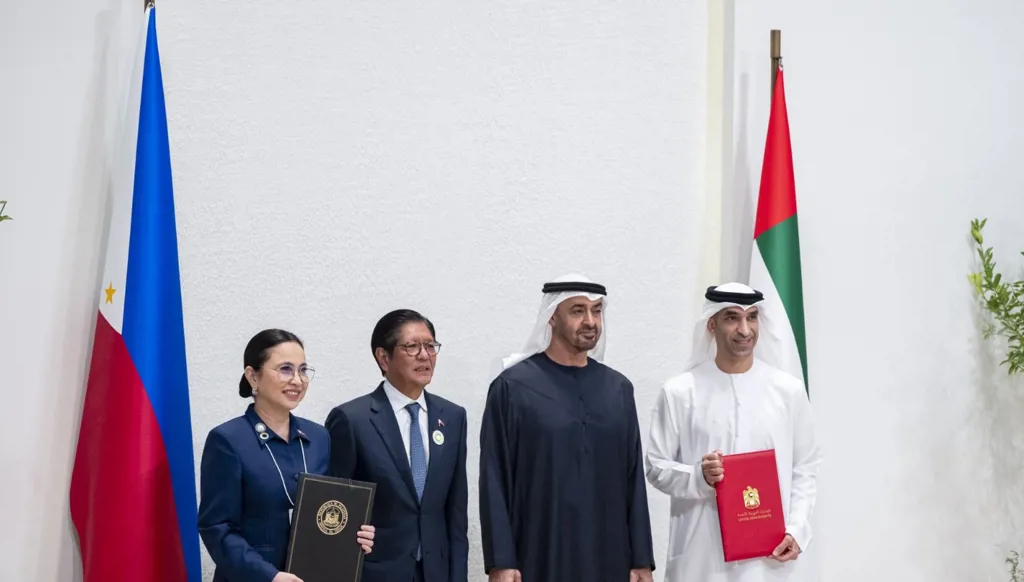 الشراكة الاقتصادية الشاملة... الإمارات توقّع اتّفاقيتين مع نيجيريا والفيليبين