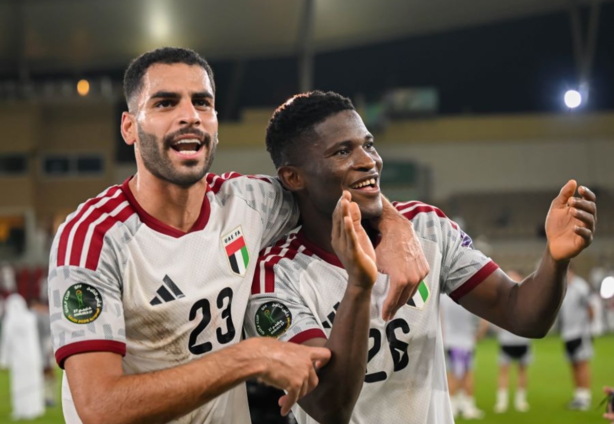 دعم جماهيري كبير لمنتخب الإمارات.