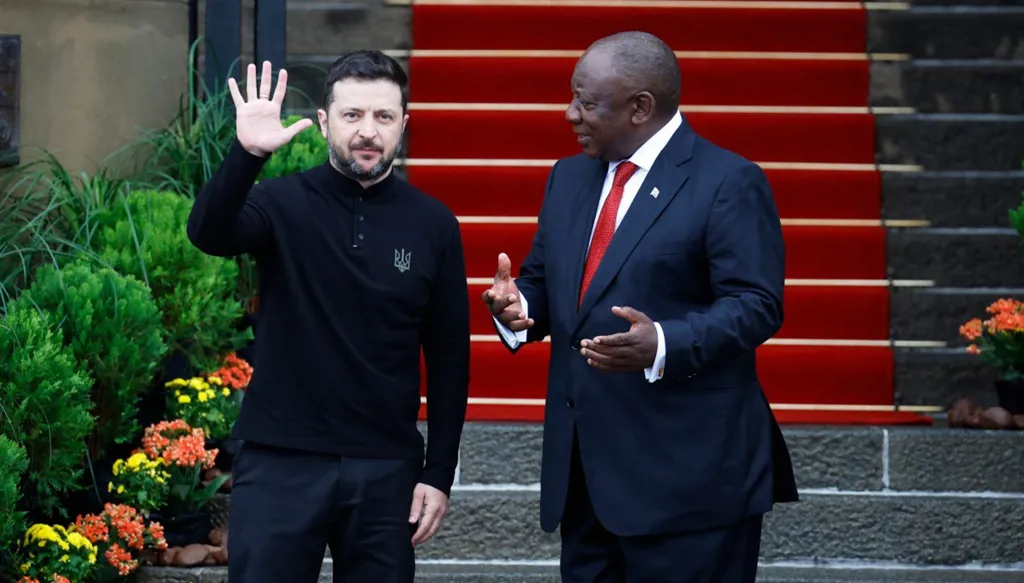 في تحول ديبلوماسي ملحوظ... جنوب إفريقيا تستقبل زيلينسكي