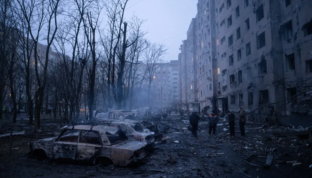 3 قتلى بقصف روسي على مناطق أوكرانية