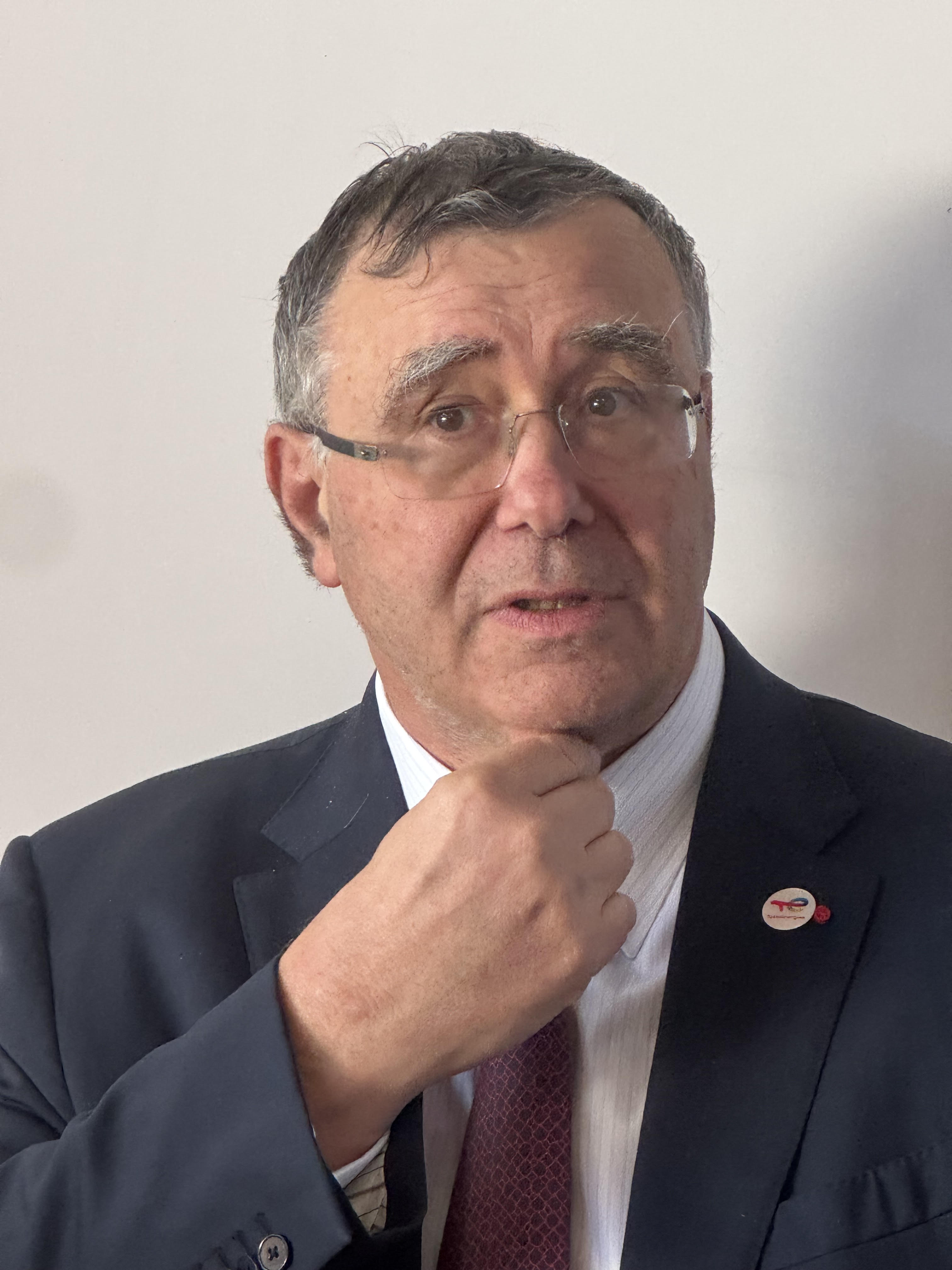 الرئيس التنفيذي لشركة توتال إنرجيز باتريك بويانيه. 