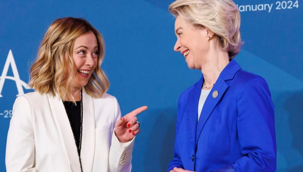 ميلوني وفون دير لاين... الشرطيتان "الجيدة والسيئة"؟