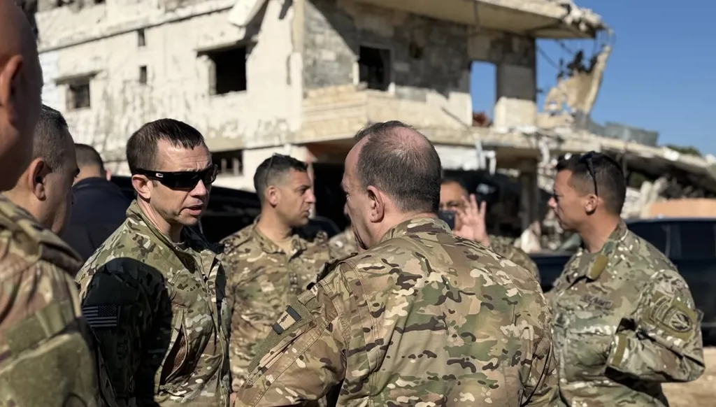 رئيس لجنة المراقبة زار جنوب لبنان: معجب بحرفية الجيش اللبناني
