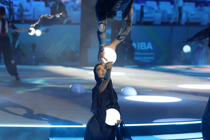 خلال الاحتفال بعيد الاتحاد 54.