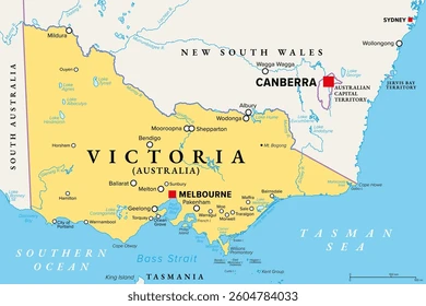 ولاية فيكتوريا الأسترالية.
