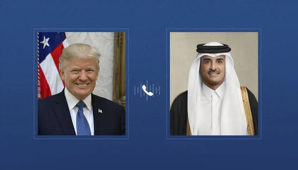 اتصال قطري-أميركي لبحث جهود التوصل إلى تسوية ديبلوماسية مستدامة