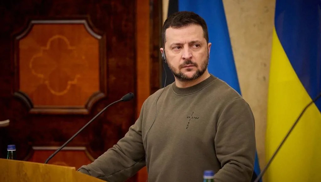 فولوديمير زيلينسكي. (أ ف ب)