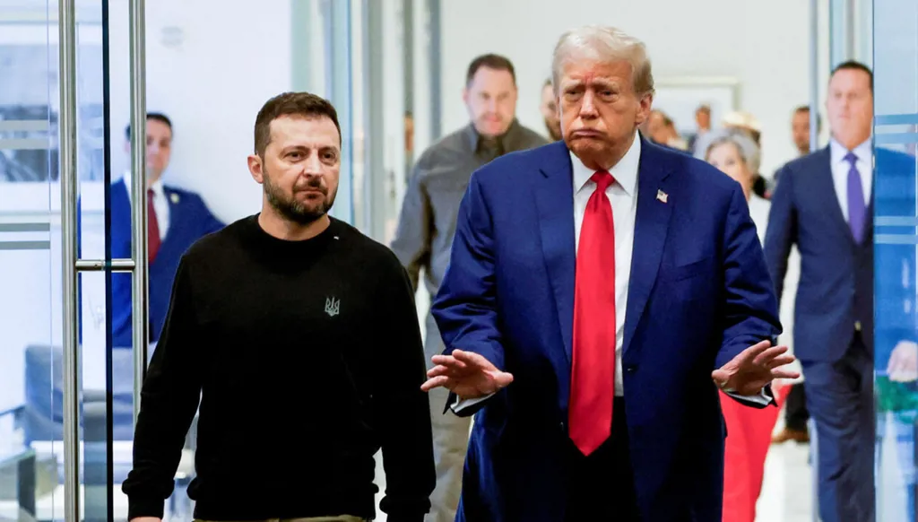 زيلينسكي سيلتقي ترامب في فلوريدا الأحد