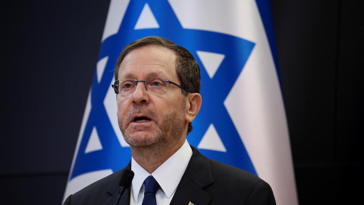 الرئيس الإسرائيلي إسحاق هرتسوغ.