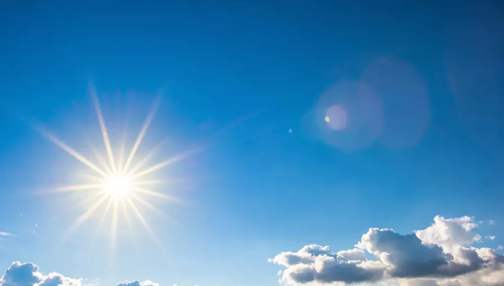 طقس مشمس. (أرشيف)