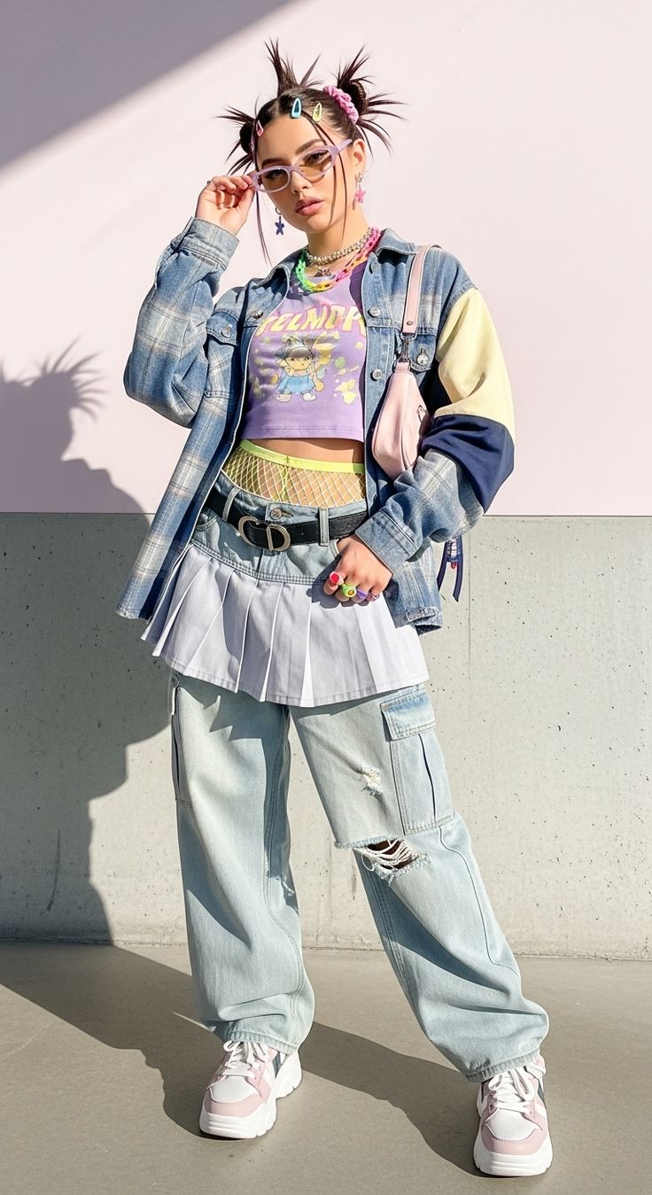 رموز موضة Y2K بأسلوب عصري (Pinterest)