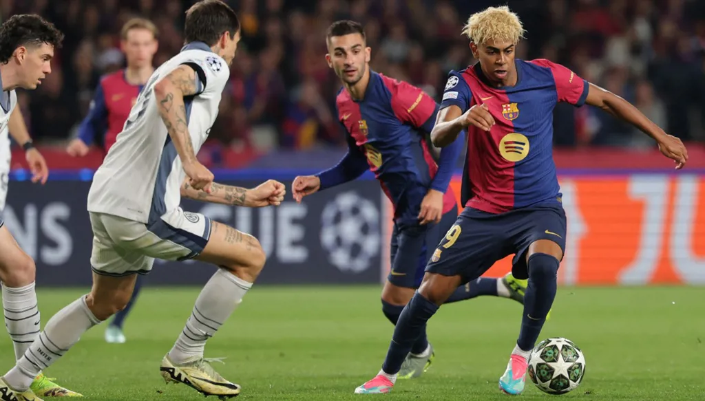 مقارنة مثيرة بين لامين يامال وميسي بعد أول 100 مباراة