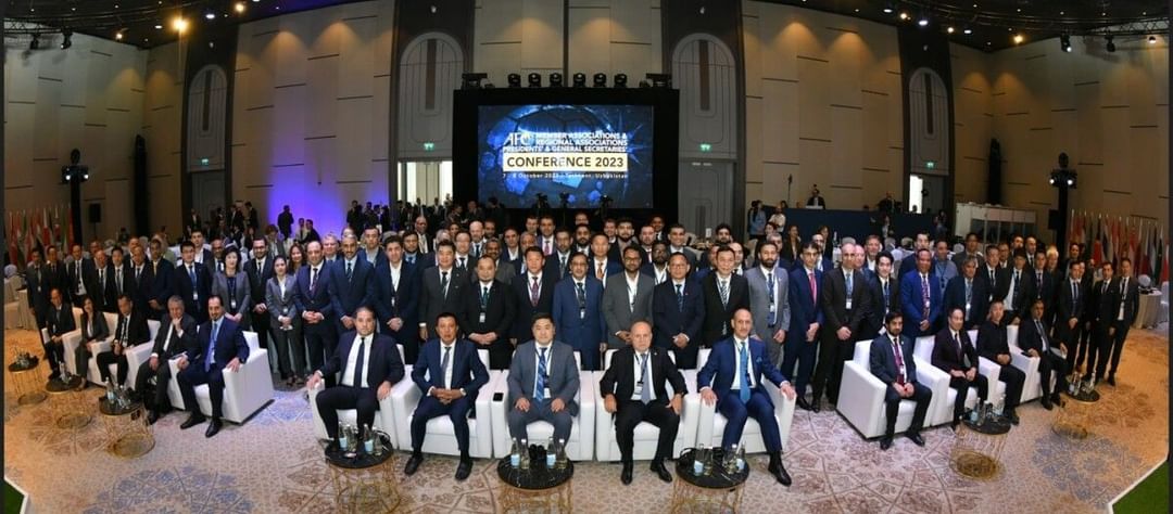 من مؤتمر الاتحاد الآسيوي عام 2023.