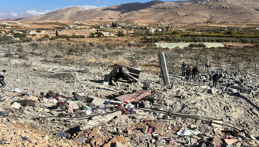 غارات إسرائيلية عنيفة... مجازر في بعلبك (صور وفيديو)