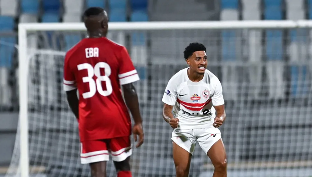 الزمالك يصعد للصدارة بالفوز على مودرن سبورت