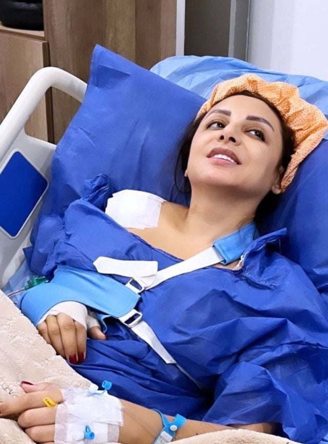 أنغام في المستشفى (سوشيال ميديا)