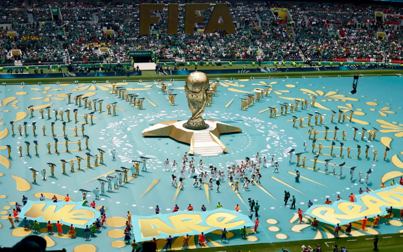 افتتاح كأس العالم في المكسيك