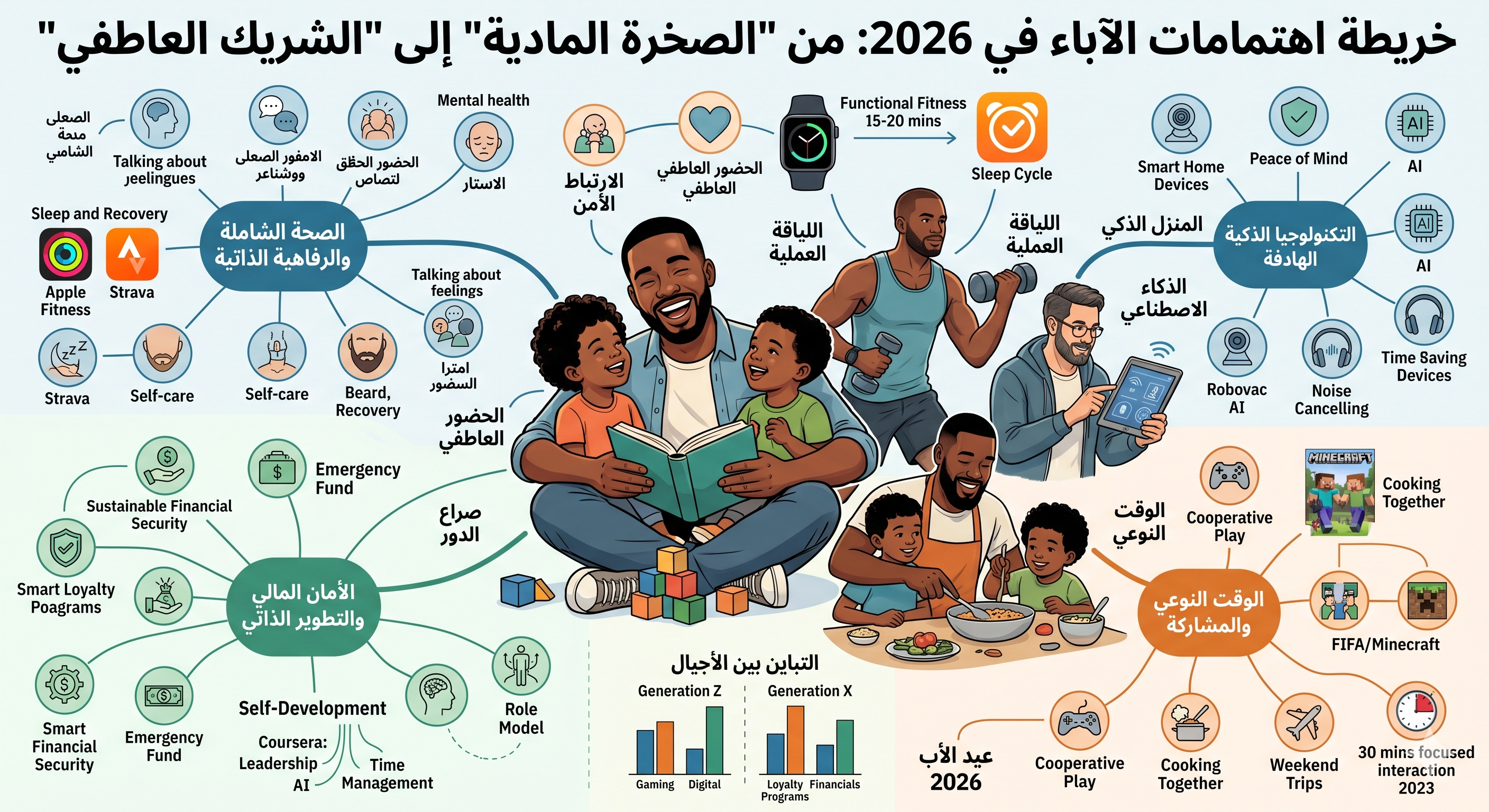 اهتمامات الأب في 2026 (ذكاء إصطناعي)