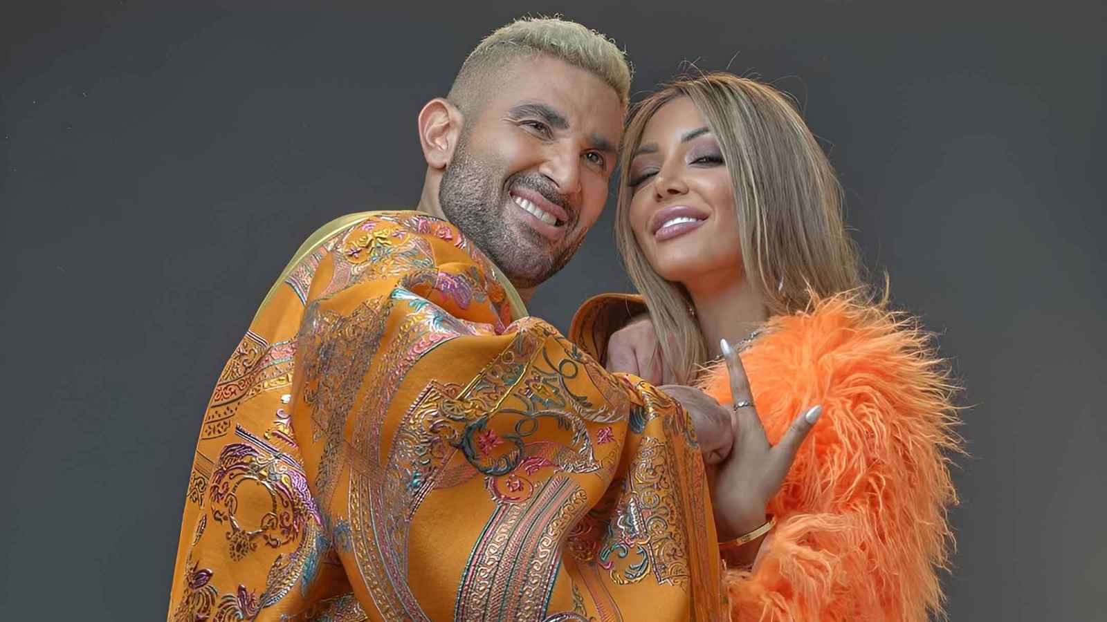 علياء بسيوني وأحمد سعد (سوشيال ميديا)