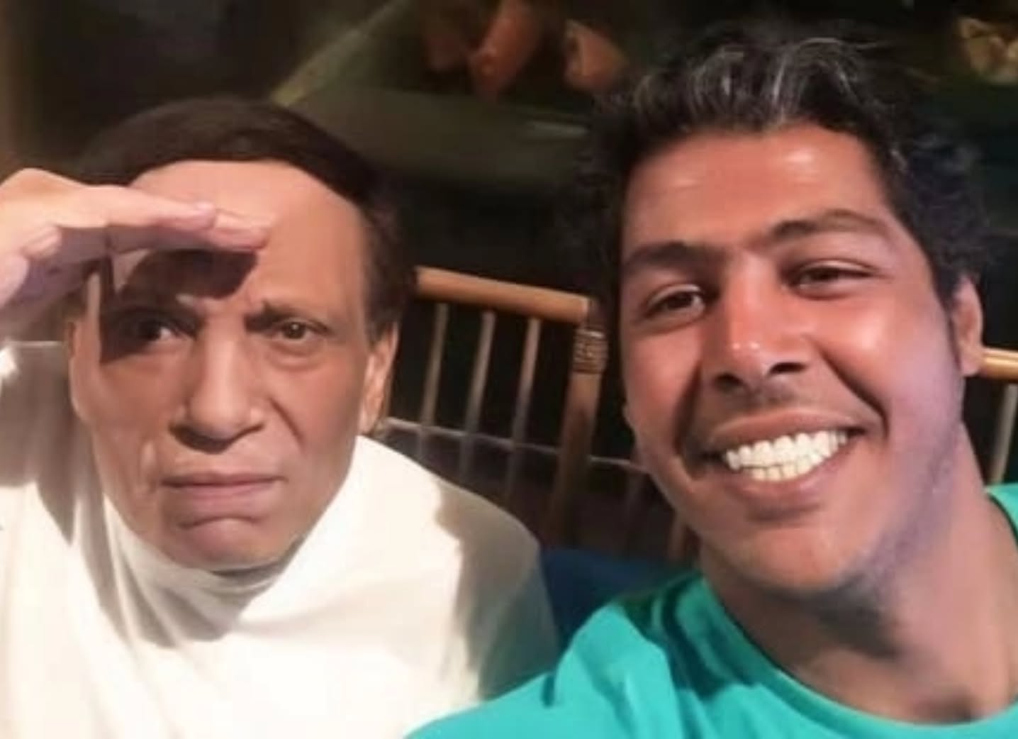 عمر مصطفى متولي وعادل إمام (سوشيال ميديا)