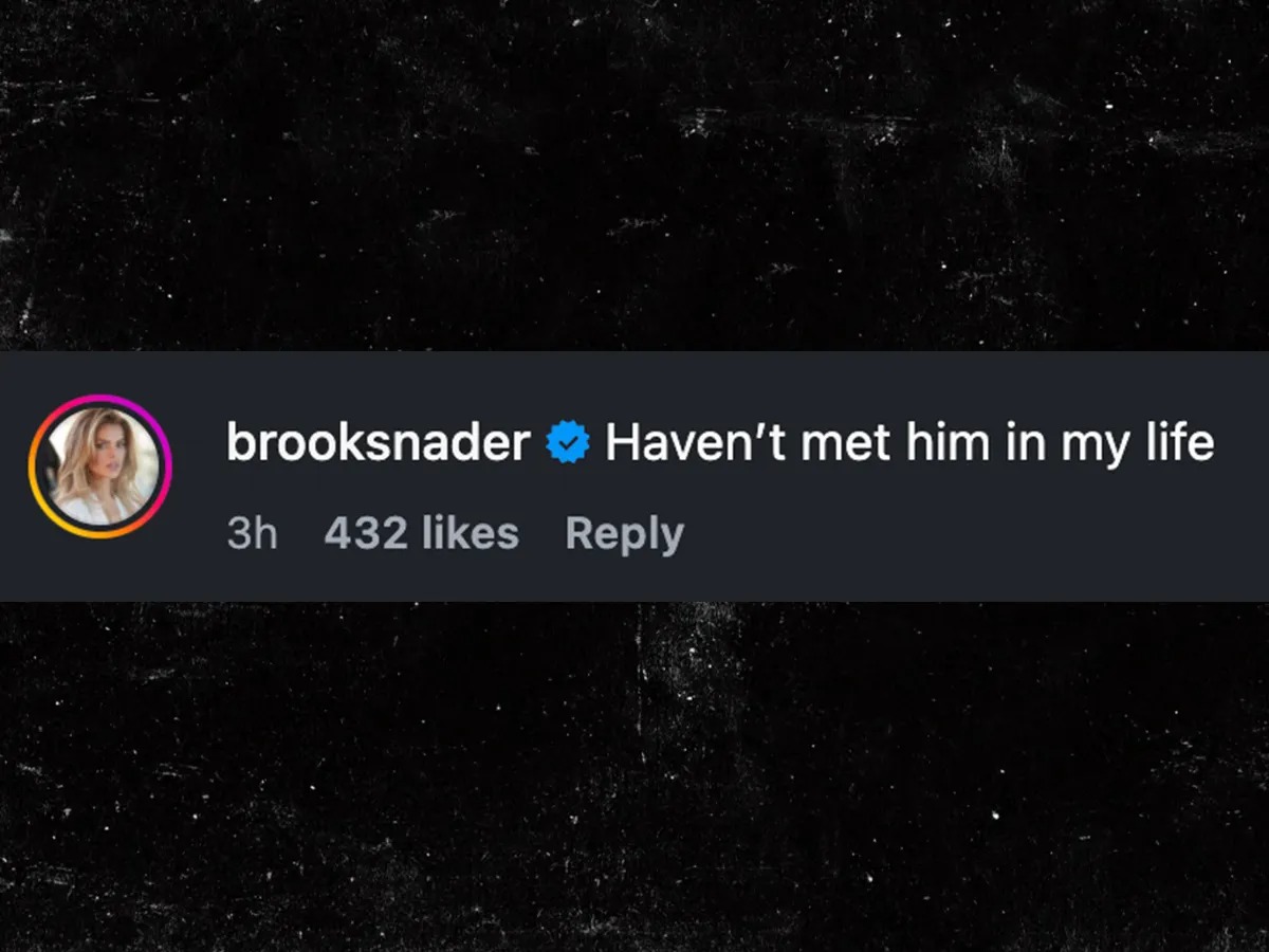 منشور بروكس نادر (إنستغرام)