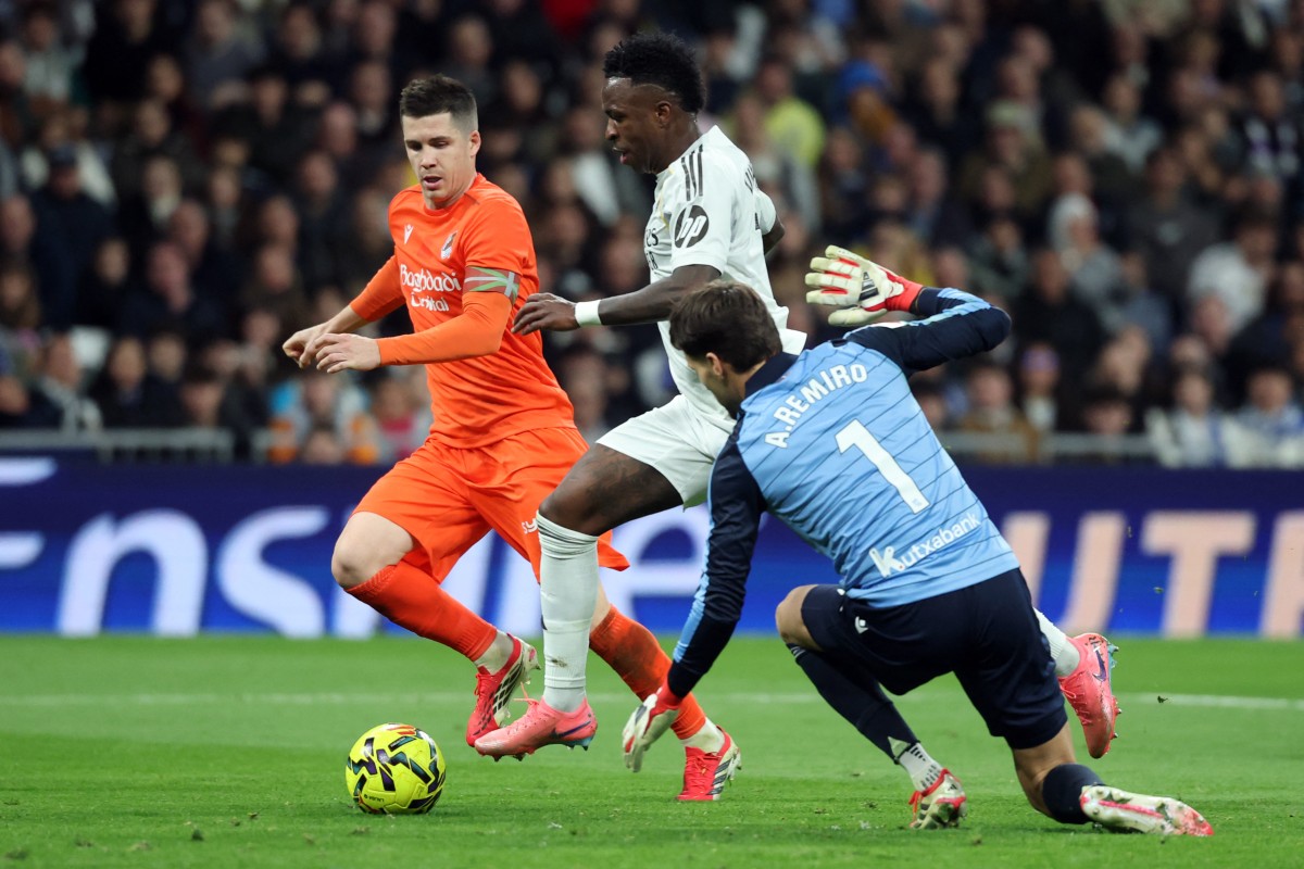 من المباراة. (أ ف ب) 